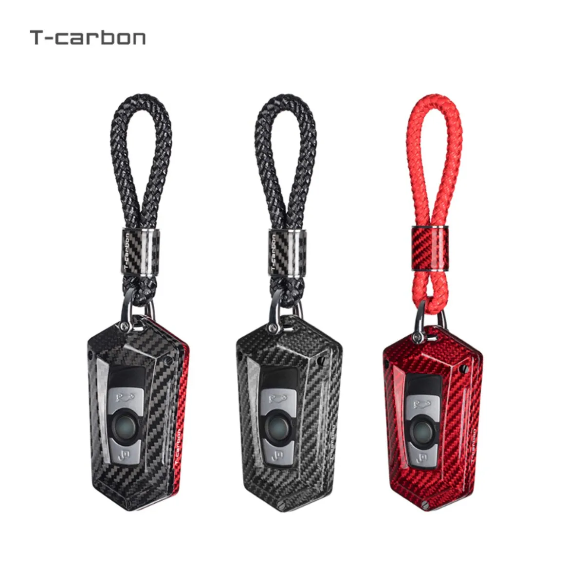 

Чехол для автомобильного ключа из углеродного волокна для BMW 1/3/5/7 серии X3 X4 M2/3/4, автомобильные аксессуары для ключей