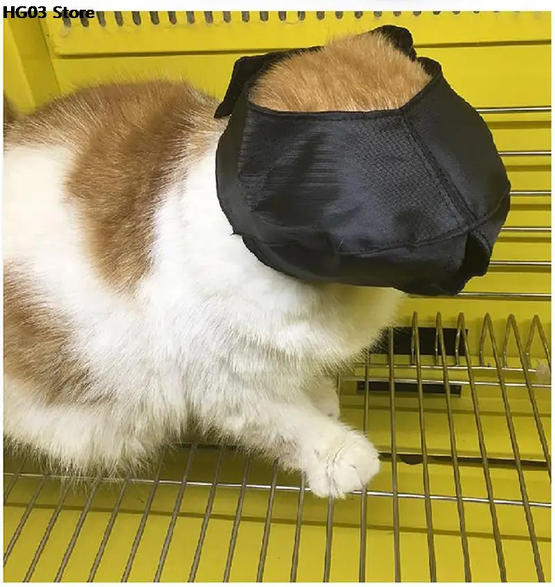 

Anti Bite Cat Muzzle Mask Cat Eye Protective Cover Cat Eye Mask Muzzle Cat Travel Bath Beauty Grooming Pet SuppliesColor random