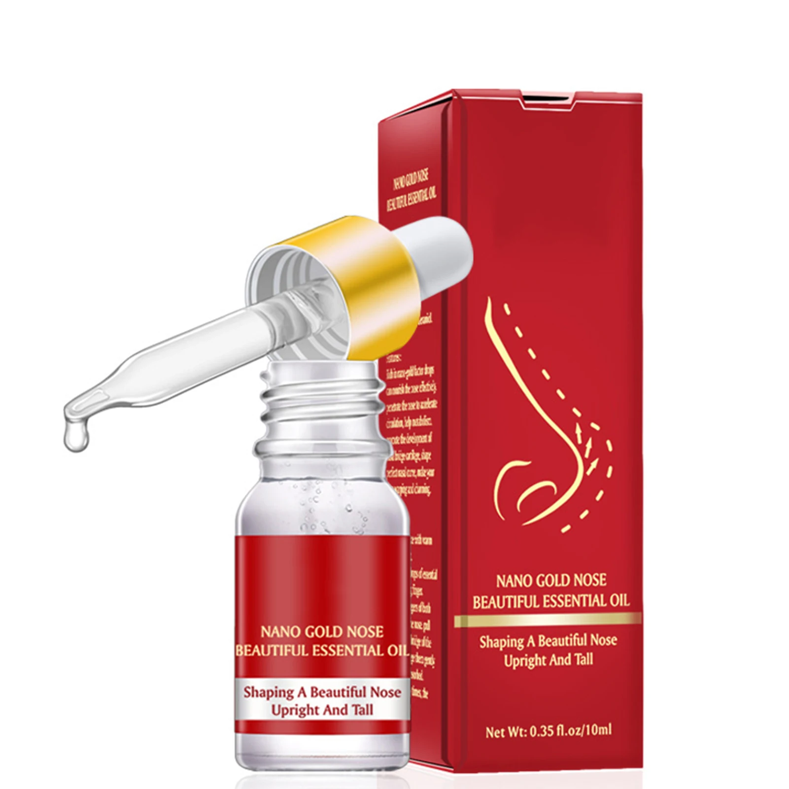 

Nose Lifting Essence Nose Shaping Essence 10ml Nose Massage Essential Oil Nose Care Shape Beautiful Nose Remodeling Lift Magic