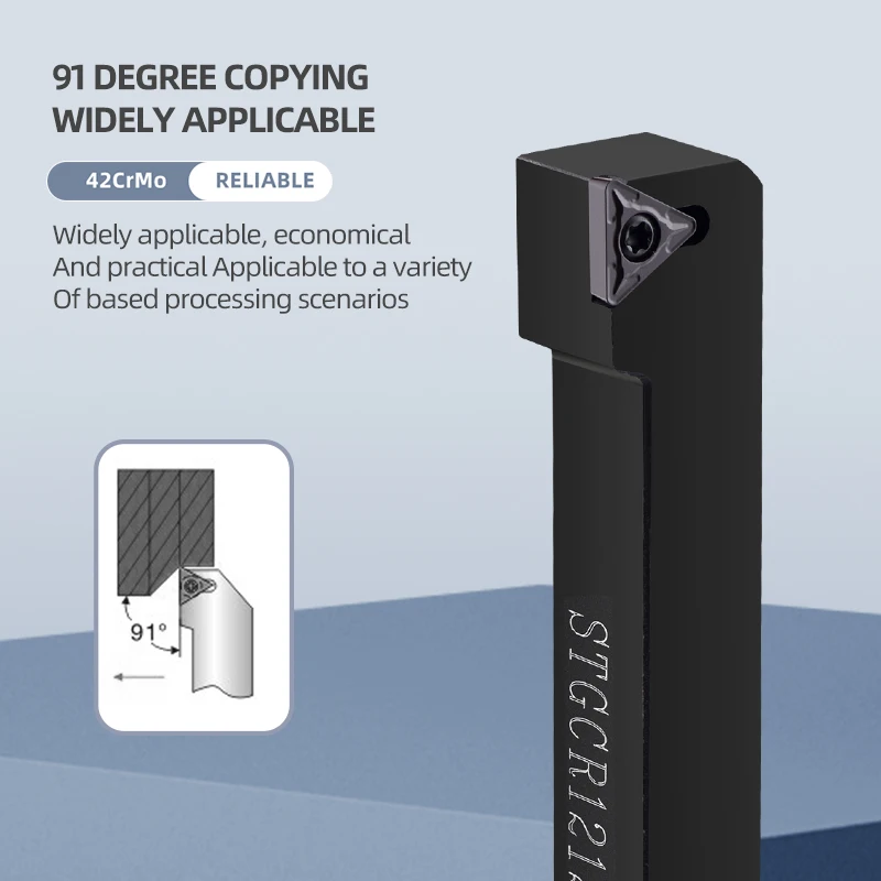 

STGCR1212 STGCR1616 STGCR2020 STGCR2525 External Turning Tool STGCR STGCL Cutter Bar CNC Lathe Bar Turning Holder