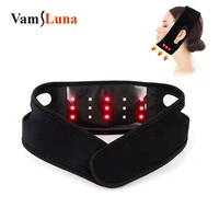 infrared red light neck physiotherapy band face shaping home neck band laser therapy neck pain relief for chin neck