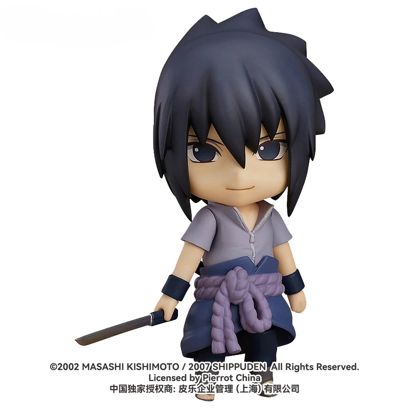 

(ГСК спот) Nendoroid Uchiha Sasuke реселлирующая Модель Наруто ручной работы аниме охватывающая Подвижная кукла подарок