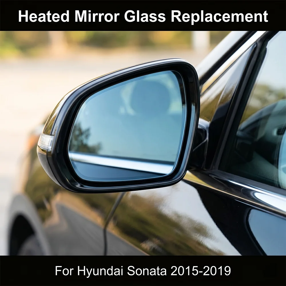 Фото Зеркало заднего вида с подогревом и функцией BSD 87611-C2000 87611-C2040 для HYUNDAI SONATA USA 2015-2019, линза бокового зеркала №5