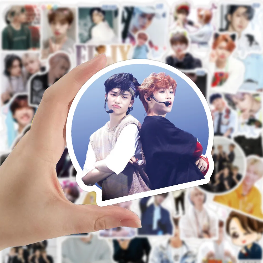 

10/50 шт., детские наклейки в стиле K-POP