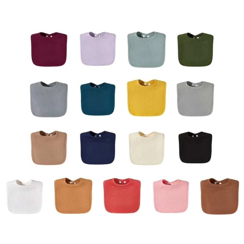 

Baby Burp Cloths Nursing Bibs Kid Infant Newborn Drooling Apron Feeding Bibs Newborn Solid Color Baby Bibs Baby Supplies