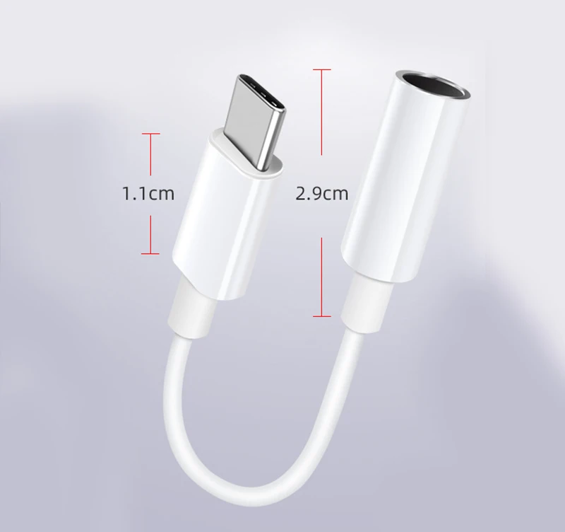 Тип C в 3,5 мм аудиоадаптер Type-c 3 5 Jack аудиокабель для IPhone 12 Pro Huawei V30 mate 20 P30 Xiaomi Mi 10 9 on.