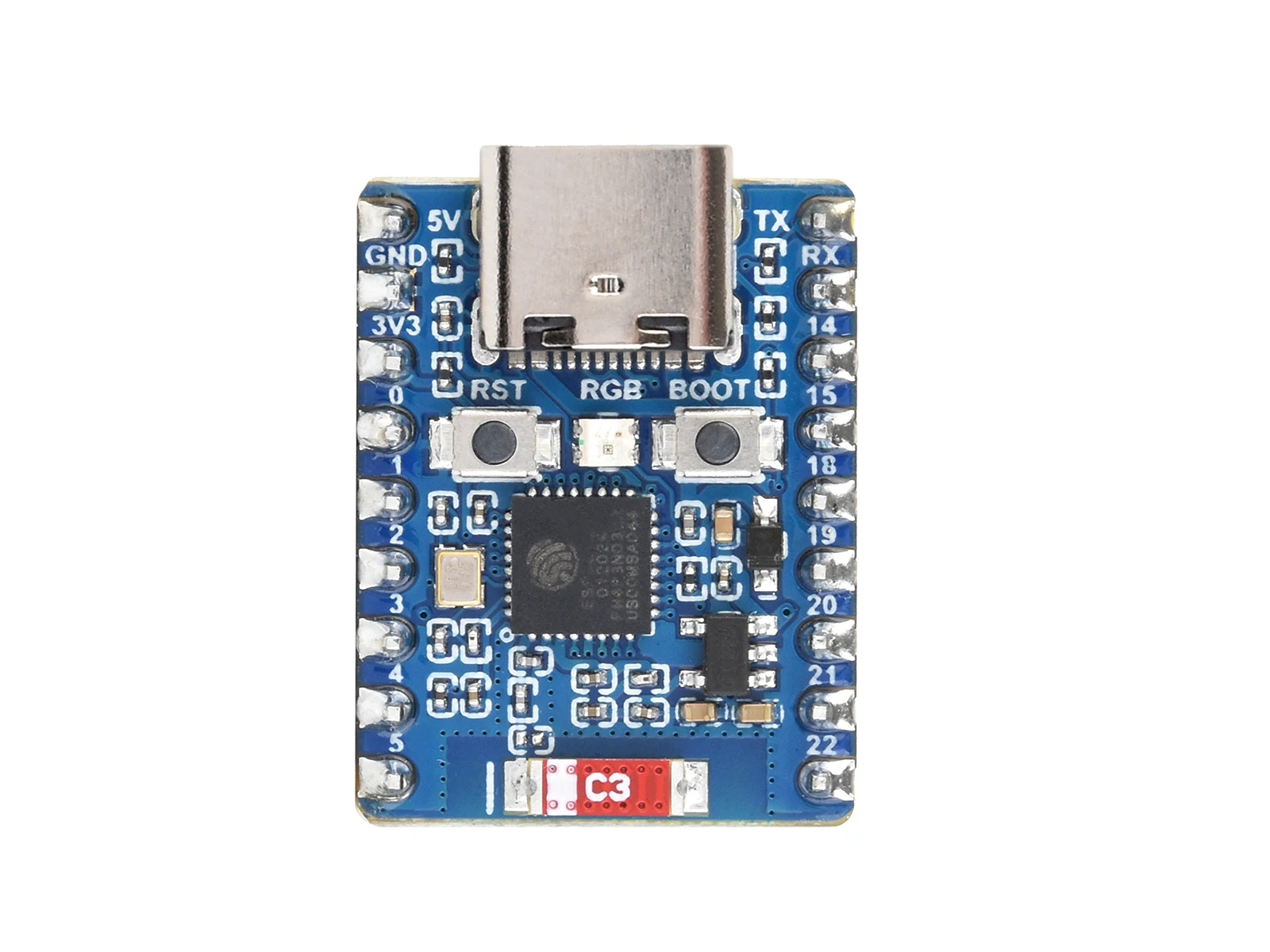 ESP32-C6-Zero-M с головкой двумя процессорами частотой 160 МГц 2 4 ГГц Wi-Fi 6 и Bluetooth 5