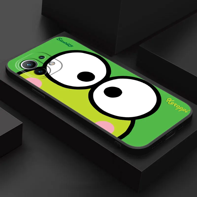 Фото Чехол с рисунком зеленой лягушки K-Keroppis для Poco X6 X7 X8 M6 M7 M8 F6 F7 Pro Max, для Xiaomi 17T PRO 12T 13T 14T 15T 15 F8 Ultra Cover №3