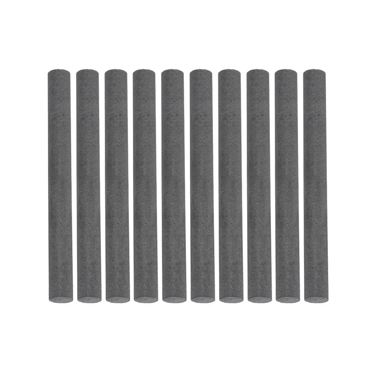 

10Pcs Graphite Rods High Temperature Graphite Electrode Cylinder Rods 100mm for Industry Tools 10X150mm