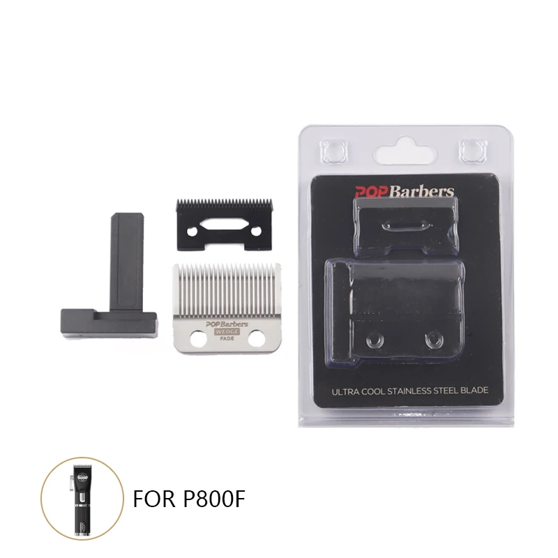 

Сменное лезвие Sdatter для POP Barbers P800F, оригинальные профессиональные лезвия, триммер для волос, машинка для стрижки, парикмахерский салон, клиновидный доступ