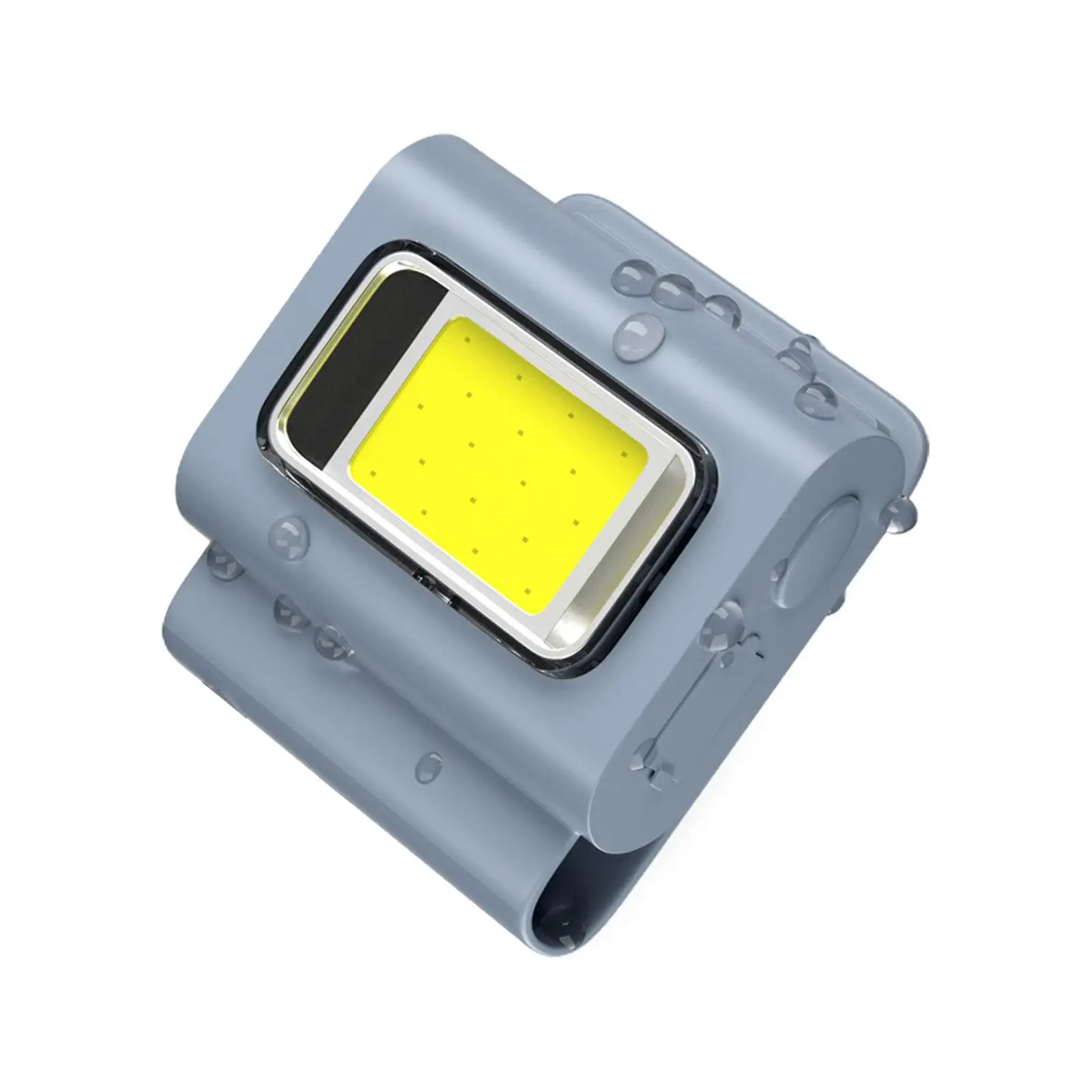 

New LED Running Light Outdoor Backpack Safety Silicone Clip Mode Walking Lamp For Night