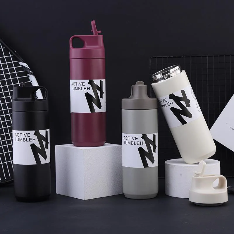 

500ML Stainless Steel Thermos Effective Keep Warm Water Bottle Outdoor Sport Vacuum Flasks Tea Coffee Cup Thermo Cups With Cover