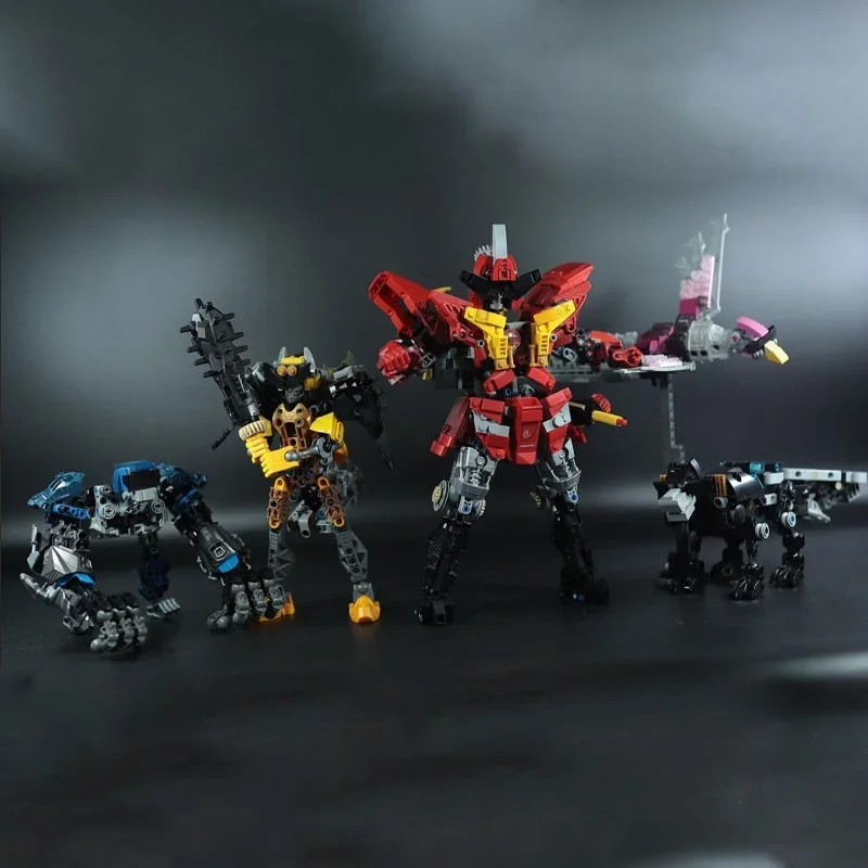 Фото 1238 деталей MOC Don Onitaijin Avataro Sentai: Техническая модель-конструктор, креативные строительные блоки, DIY-набор, подарок для детей на Рождество и День рождения №3