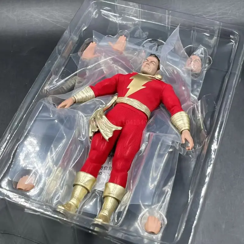 Оригинальные резонансные студии Gong Dc Heaven'S Descent Супермен Shazam 1/12 тканевая