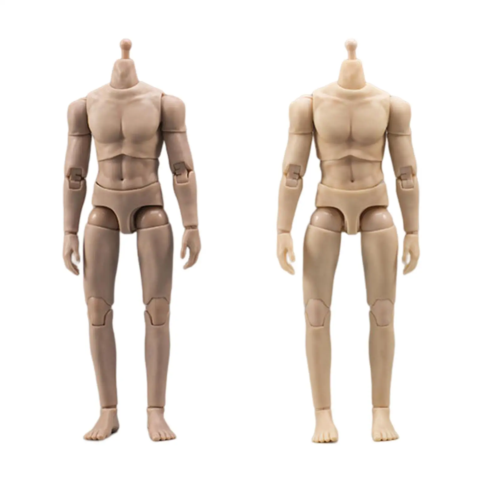 

1/12 Male Body 6inch Male Flexible Seamless Doll Body for Drawings Children