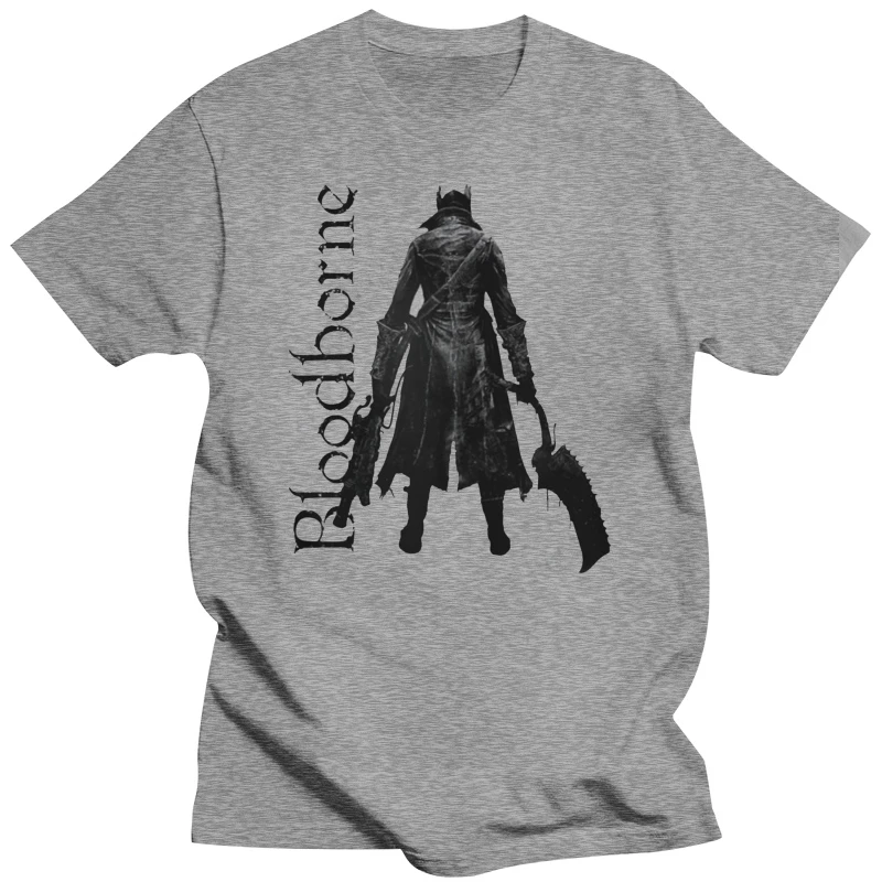 Мужская футболка д/улицы Bloodborne Hunter