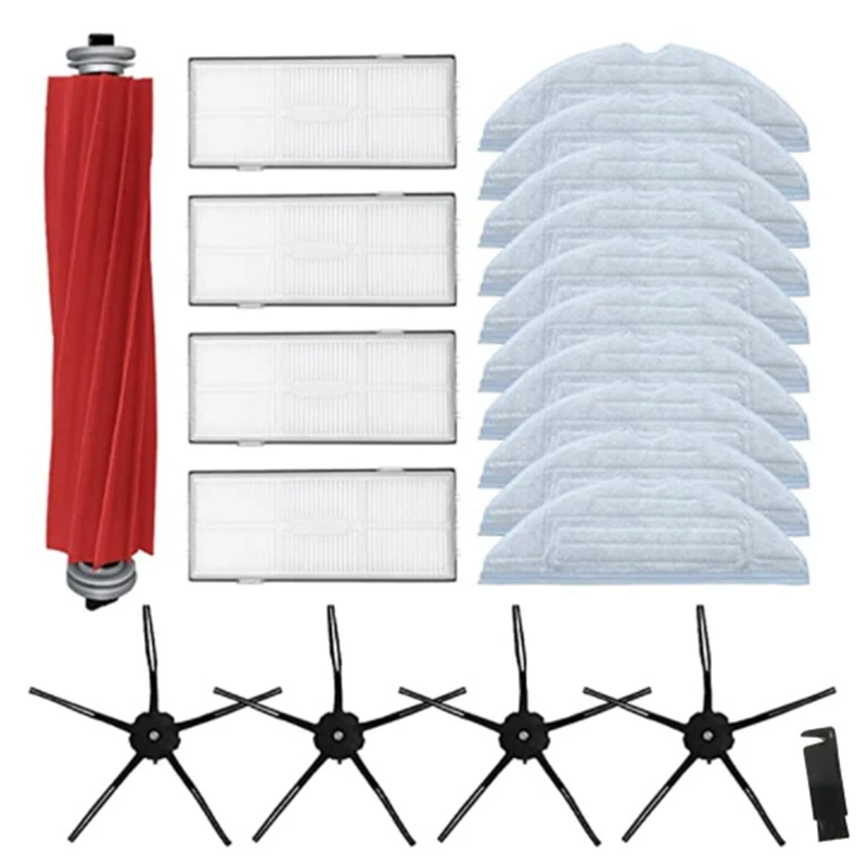 

HOT!Replacement Main Brush Mop Hepa Filter Side Brush Fit For Xiaomi Roborock S7 T7 T7 Plus Vacuum Cleaner Spare Parts