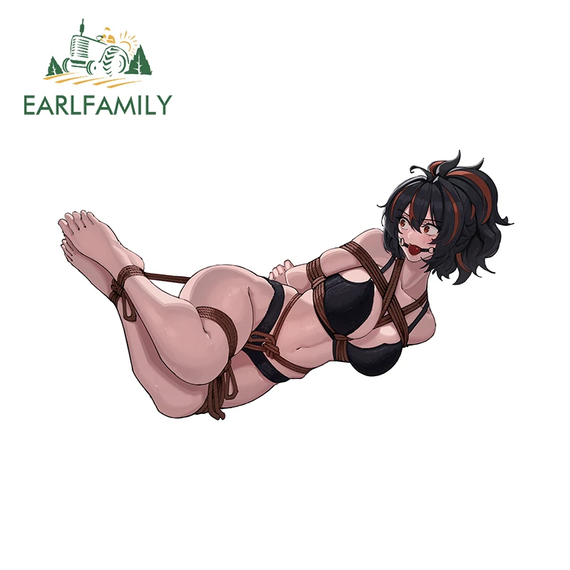 EARLFAMILY 13 см x 7 Zenless Zone Zero Zhuyuan бондаж аксессуары для автомобиля NSFW грудь Waifu пакет