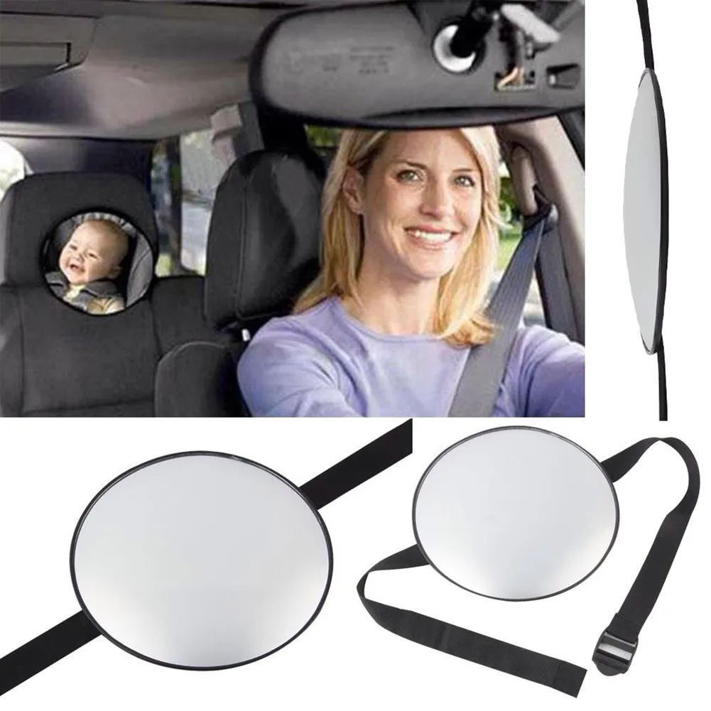 

2023 Baby Mirror Back Seat Car Baby Safe Mirror Rearview Acrylic HD Mirror Anti-scratch for Car Back Seat