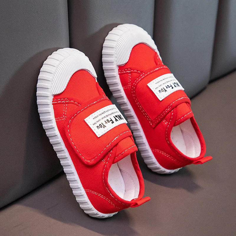Fashion Kids Shoes Unisex Boys Girls Sneakers Children Casual Canvas For Big Candy s Soft Breathable 22-37 New | Детская одежда и