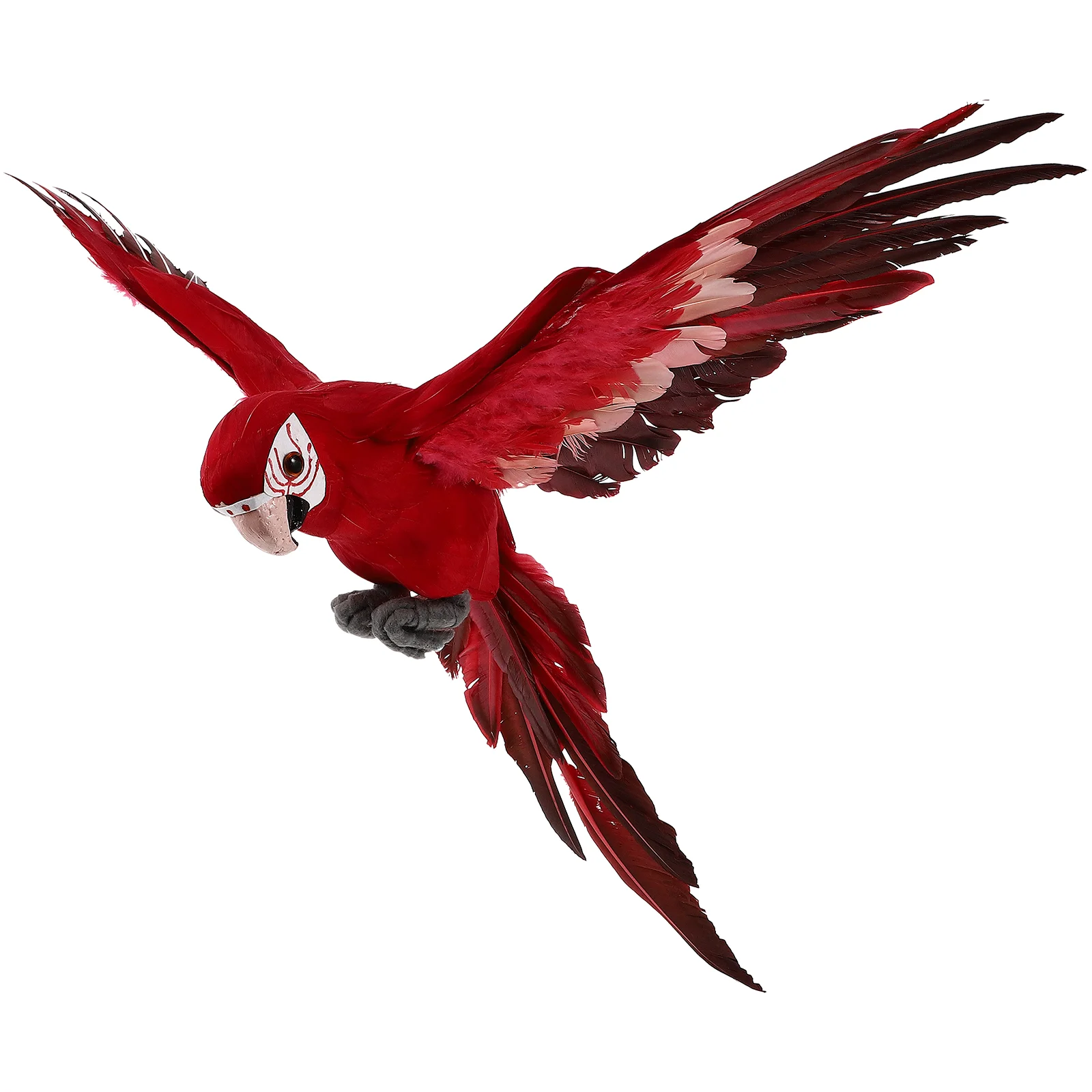 

Outdoor Toys Parrot Figurine Mini Bird Wedding Decor Tropical Figurines Statue Artificial