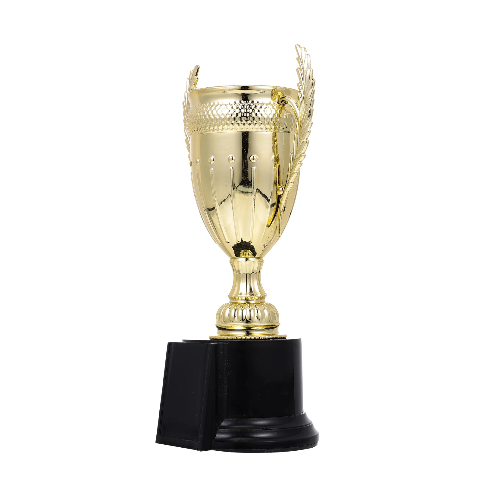 

Mini Footballs Kids Children's Trophy Sports Competition Decorative Cup Contest Reward Tennis 23X12X9CM Golden Pvc