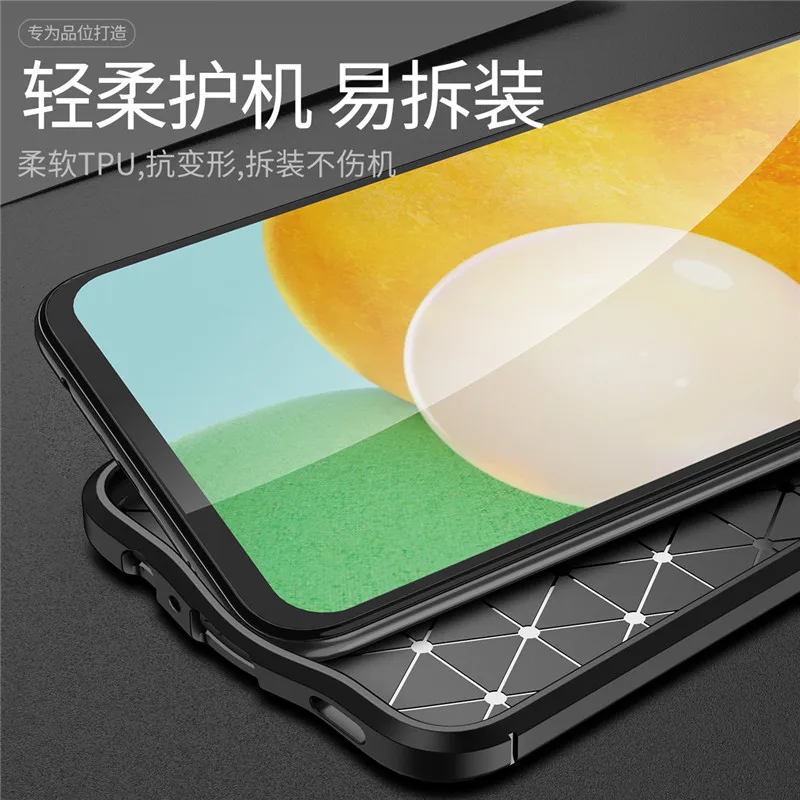 for samsung galaxy a03 core a23 m52 a53 a33 a13 a52 a52s a12 a72 a32 case cover soft silicone phone bumper for samsung a03 core free global shipping