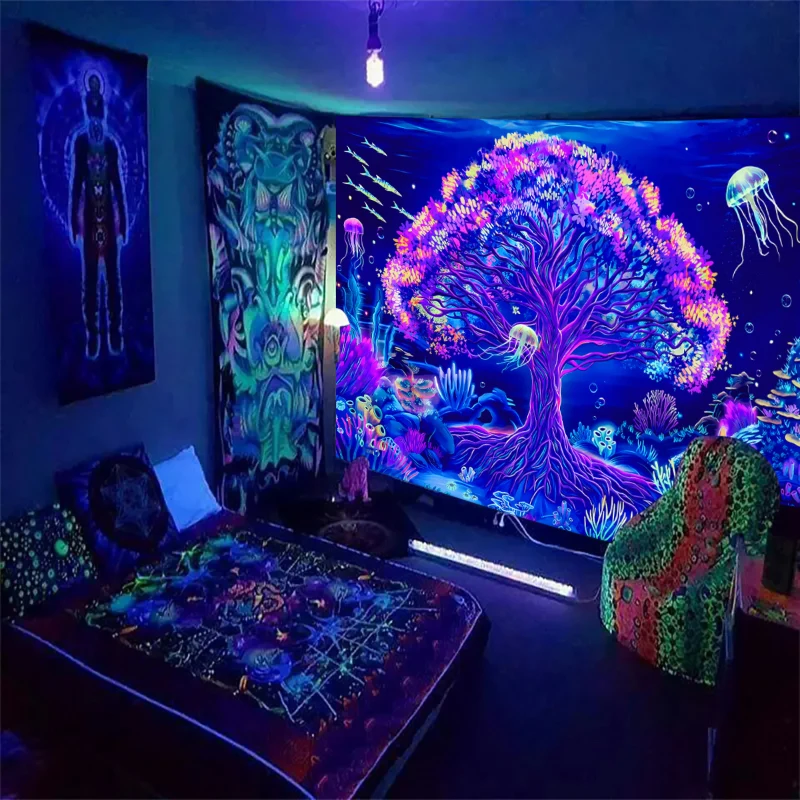 

Гобелен «Древо Жизни» флуоресцентный