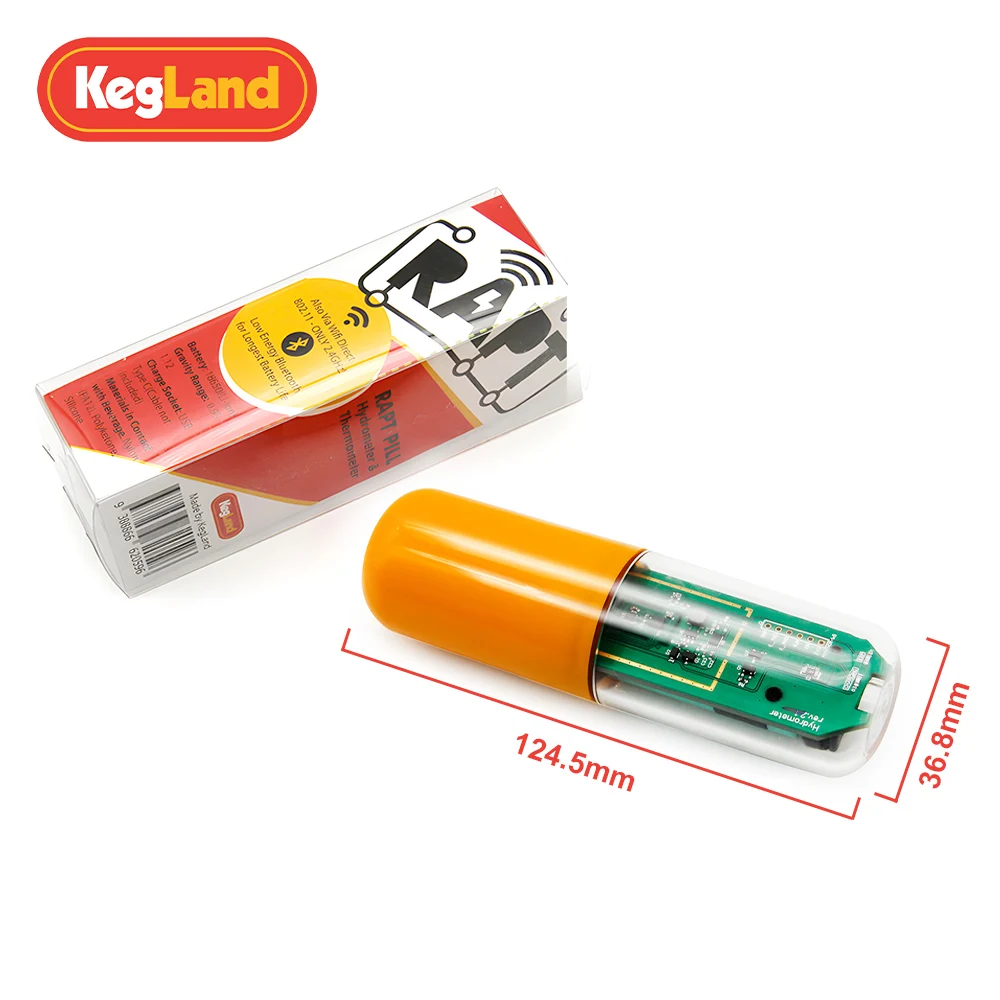 Электронный беспроводной гидрометр оборудование для контроля температуры пива