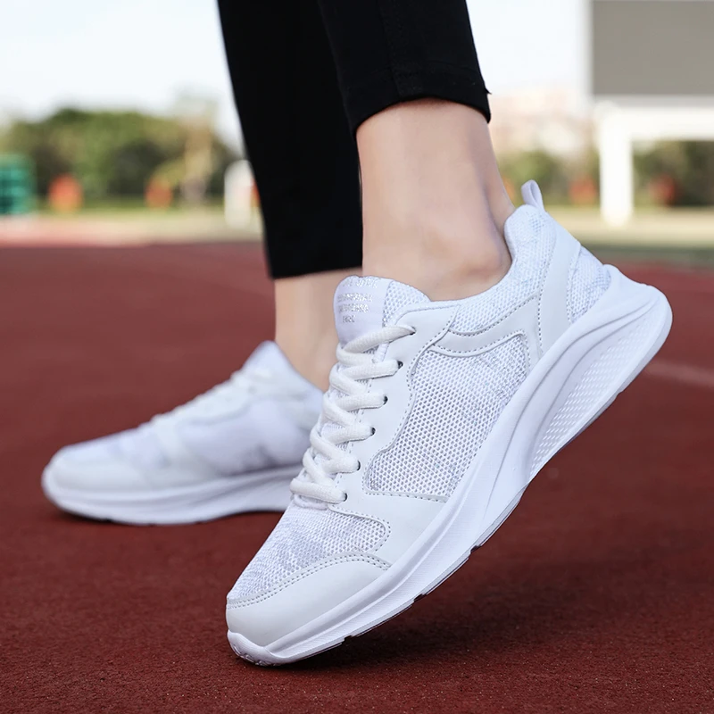 

Fashion Men Women Lightweight Sneakers Outdoor Sports Breathable Mesh Comfort Running Shoes