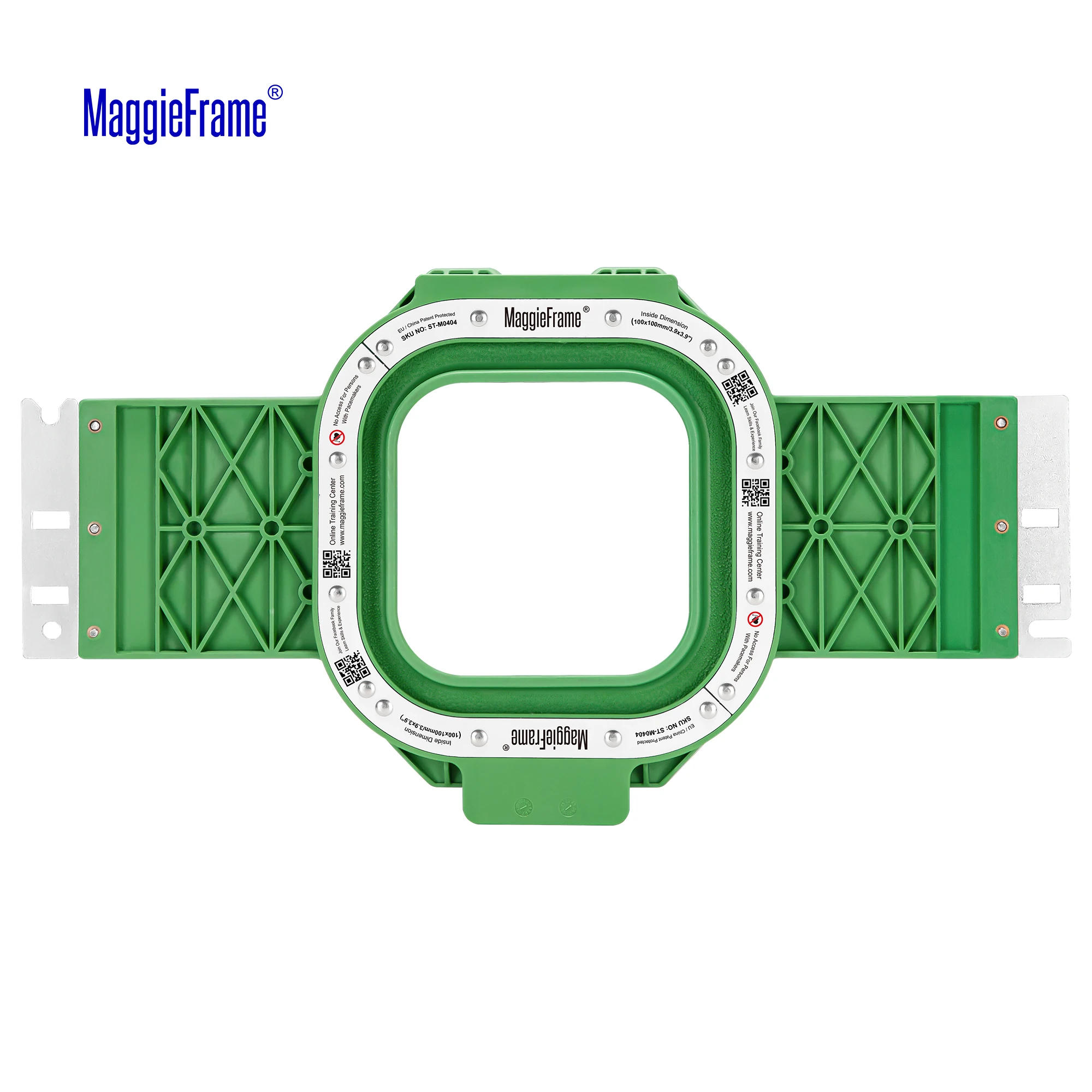 Фото Магнитное кольцо MaggieFrame 3,9 дюйма |   100x100 мм для вышивальной машины Ricoma Mighty Hoop Вышивальные пяльцы №3