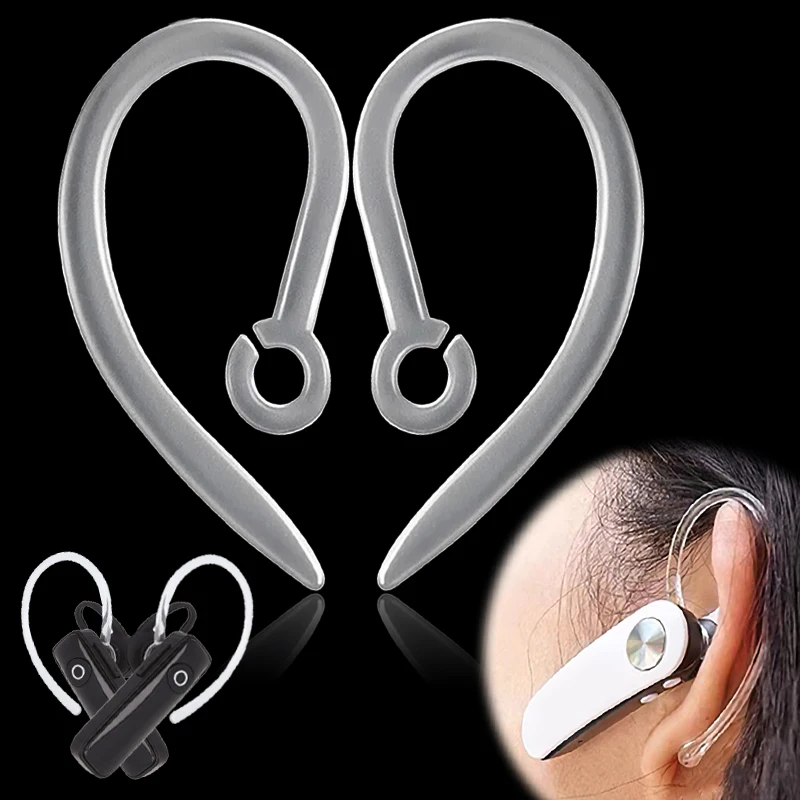 

Wireless Bluetooth Earphone 6MM Transparent Anti Lost Ear Hooks for Apple Airpods Pro Anti-drop Protector Ear Tips Strap Earhook