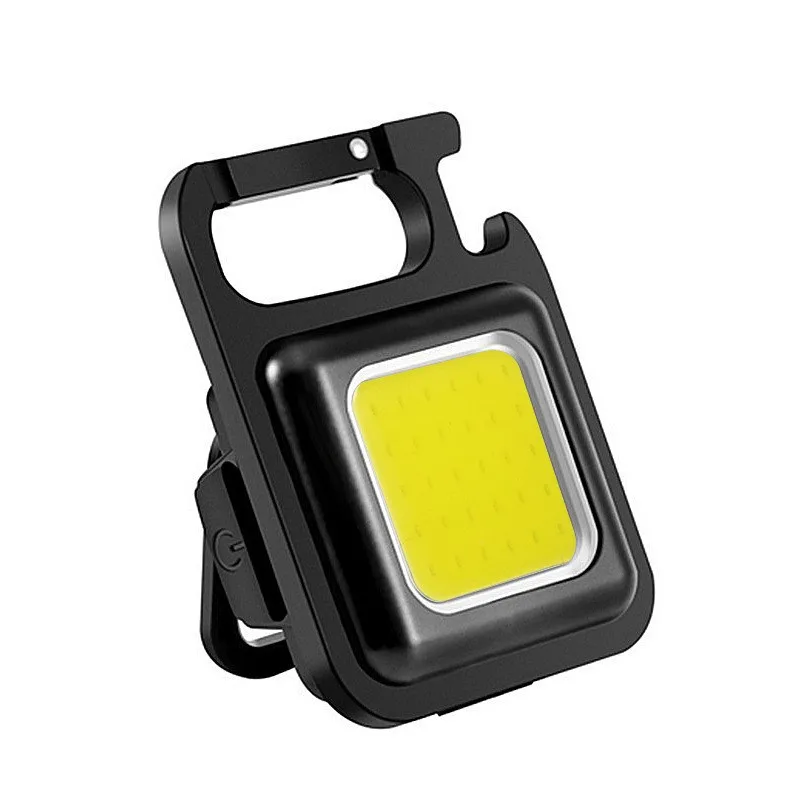 LTOON LED Portable COB Mini Multipurpose Torch Auto Repair Light Rechargeable Key Light Flashlight Camping Outdoor Hiking
