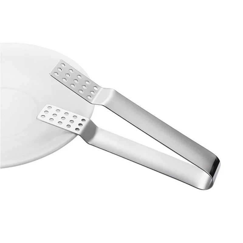 Зажим для чайных пакетиков утолщенный лимонный пинцет из нержавеющей стали