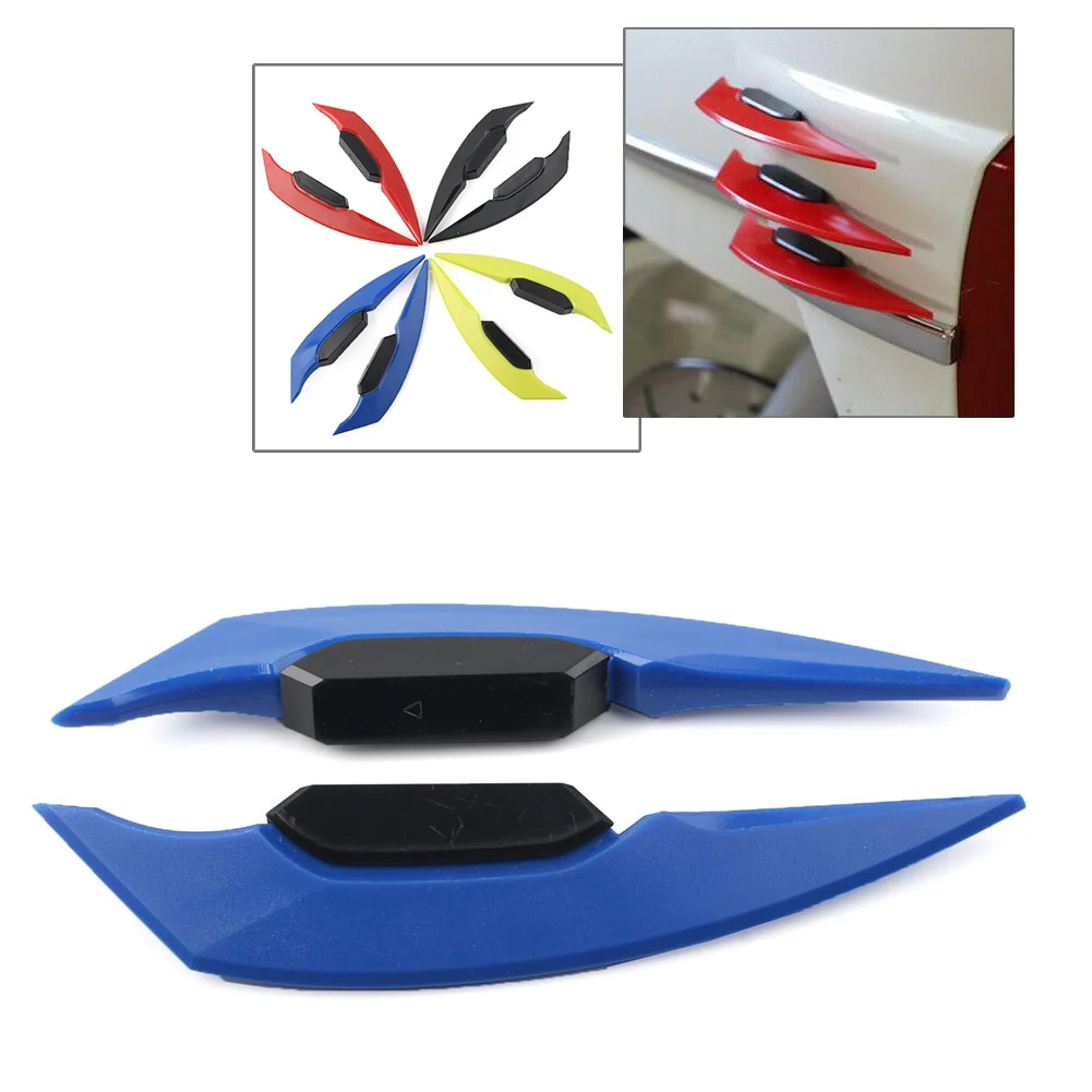 

1Pair Motorcycle Fairing Winglets Side Spoiler Deflector Air Wing Kit Universal