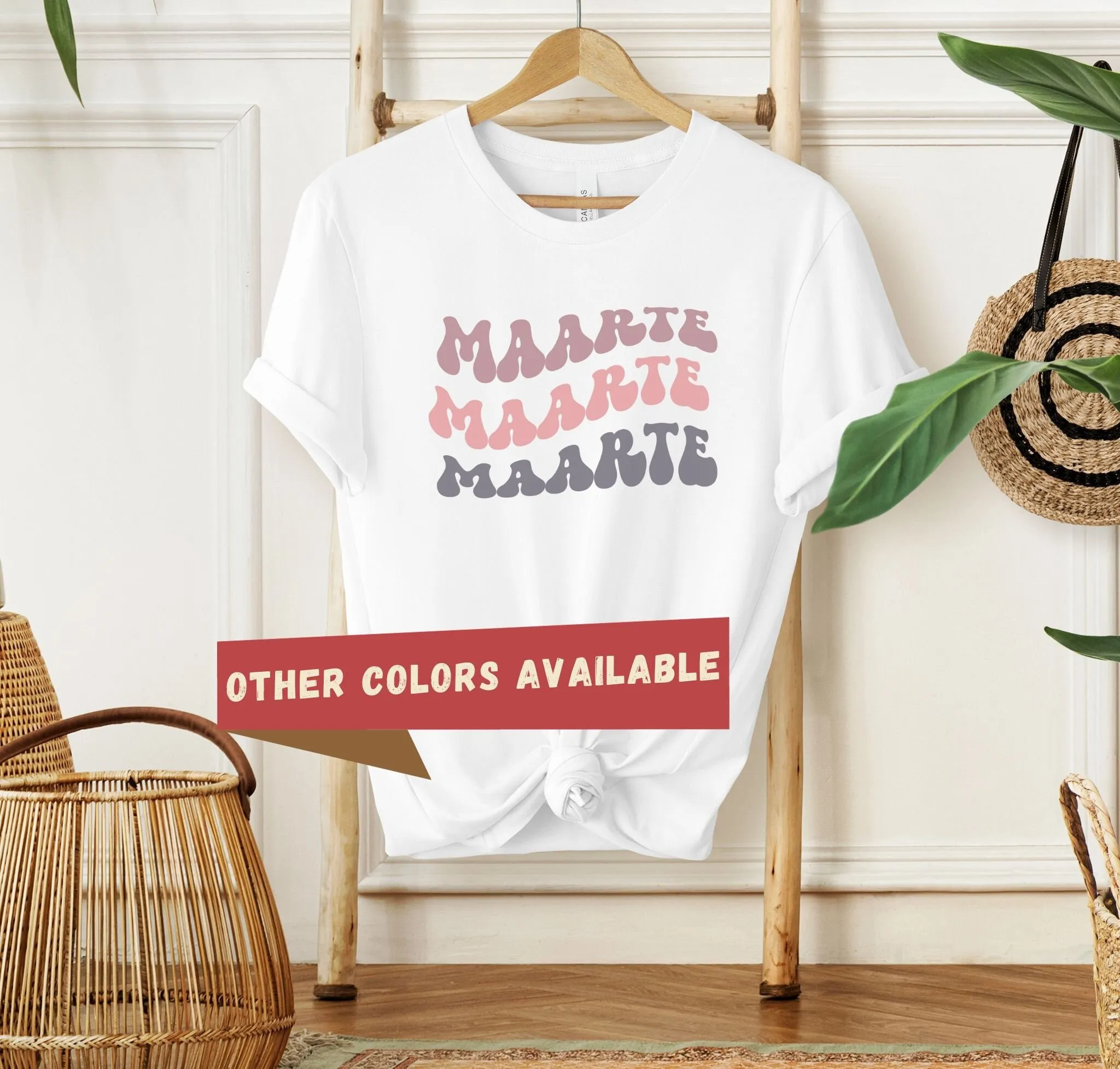 Футболка Маarte с ретро-вибрами забавная эффектная личность популярное выражение