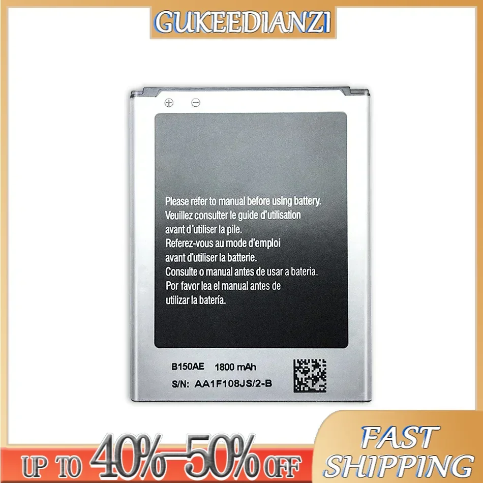 Аккумулятор KiKiss B150AE B150AC 1800 мАч для Samsung GALAXY Core GT I8260 I8262 G3508j G3502 G3508 G3509 G3502U