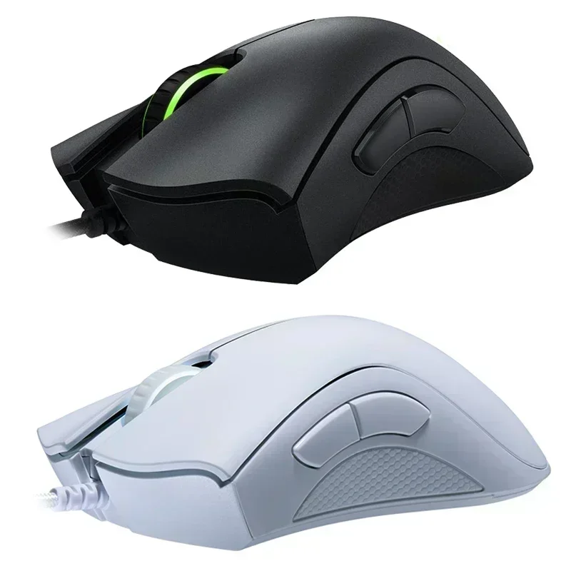 Оригинальная проводная игровая мышь Razer DeathAdder Essential оптический датчик 6400 точек на