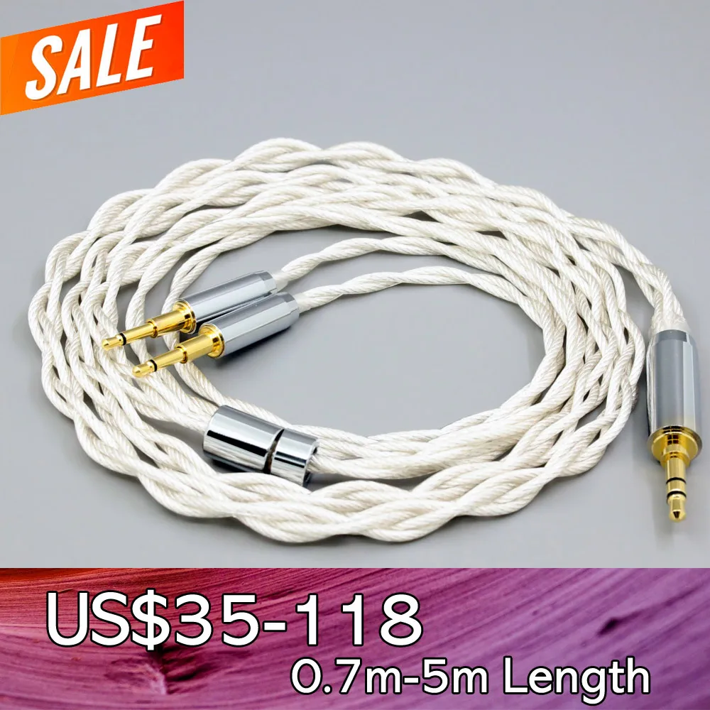 

Graphene 7N OCC Silver Plated Type2 Earphone Cable For Oppo PM-1 PM-2 Planar Magnetic 1MORE H1707 Sonus Faber Pryma