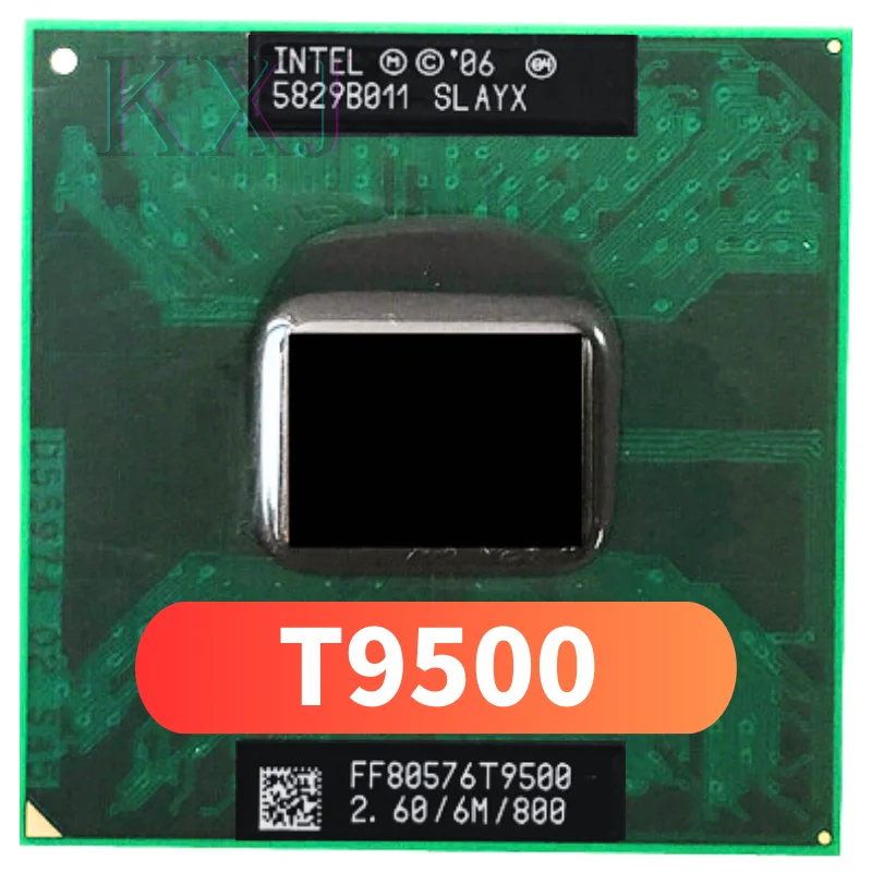 

Процессор Intel Core 2 Duo T9500 SLAQH SLAYX 2,6 ГГц двухъядерный двухпотоковый ЦПУ Процессор 6 Мб 35 Вт Разъем P