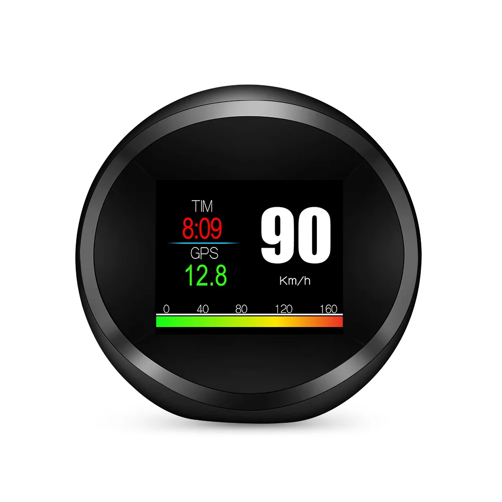 

Head-Up Display HUD Vehicle 14.5*10*7.5cm Altitude Speedometer Durable