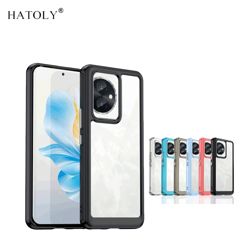 Противоударный силиконовый чехол-бампер для Honor 100 90 X50i X8