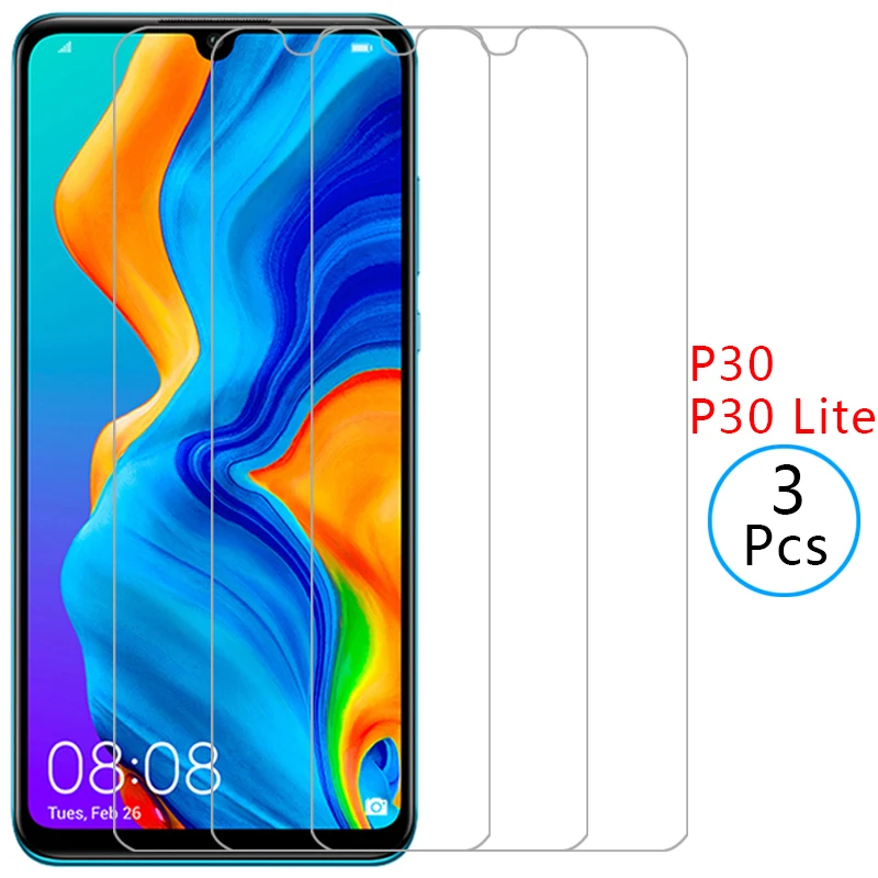 

screen protector for huawei p30 lite 2020 protective tempered glass on huaweip30 p 30 light p30lite film huwei hawei huawe huawi