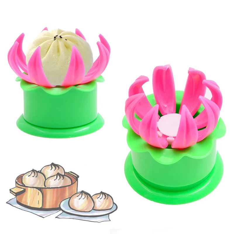 

DIY Chinese Baozi Mold Pastry Pie Dumpling Manual Maker Kitchen Baking Tool Steamed Stuffed Bun Dumpling Baozi Making Mould Tool