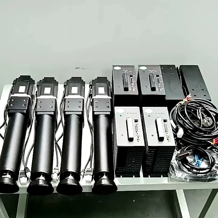 

Custom made stroke length servo motor actuator for 4DOF simulators