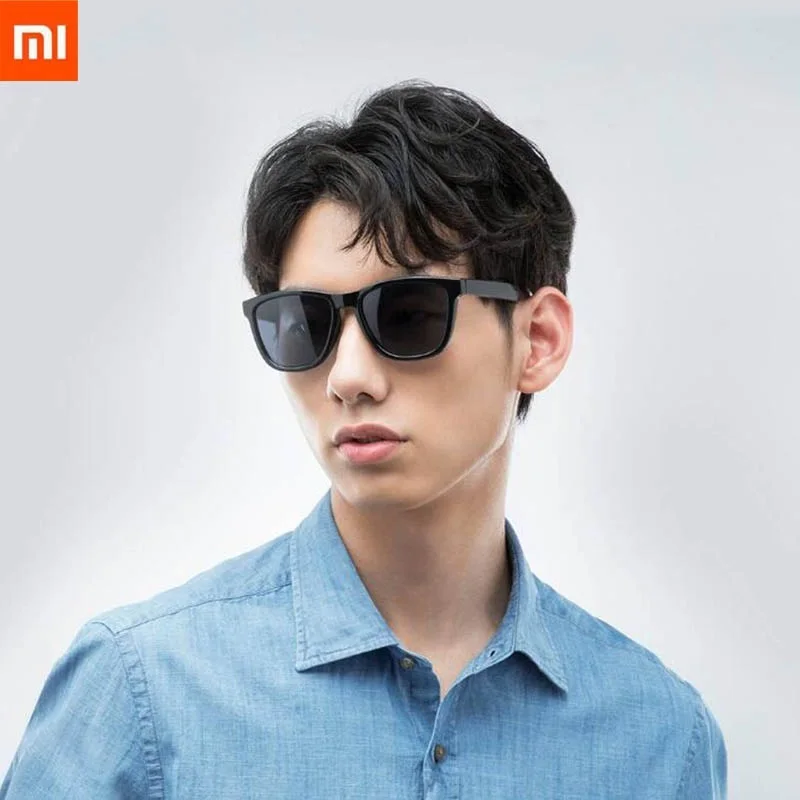 

Xiaomi Mijia Classic Square Sunglasses TAC Polarized Lenses Glasses Retro Light Frame Screwless UV Protection Driver Women Mem