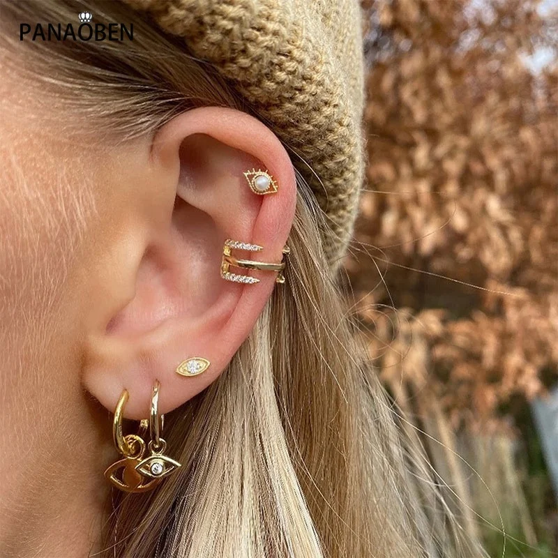 

Женские серьги-кольца из серебра 925 пробы, с золотыми монетами