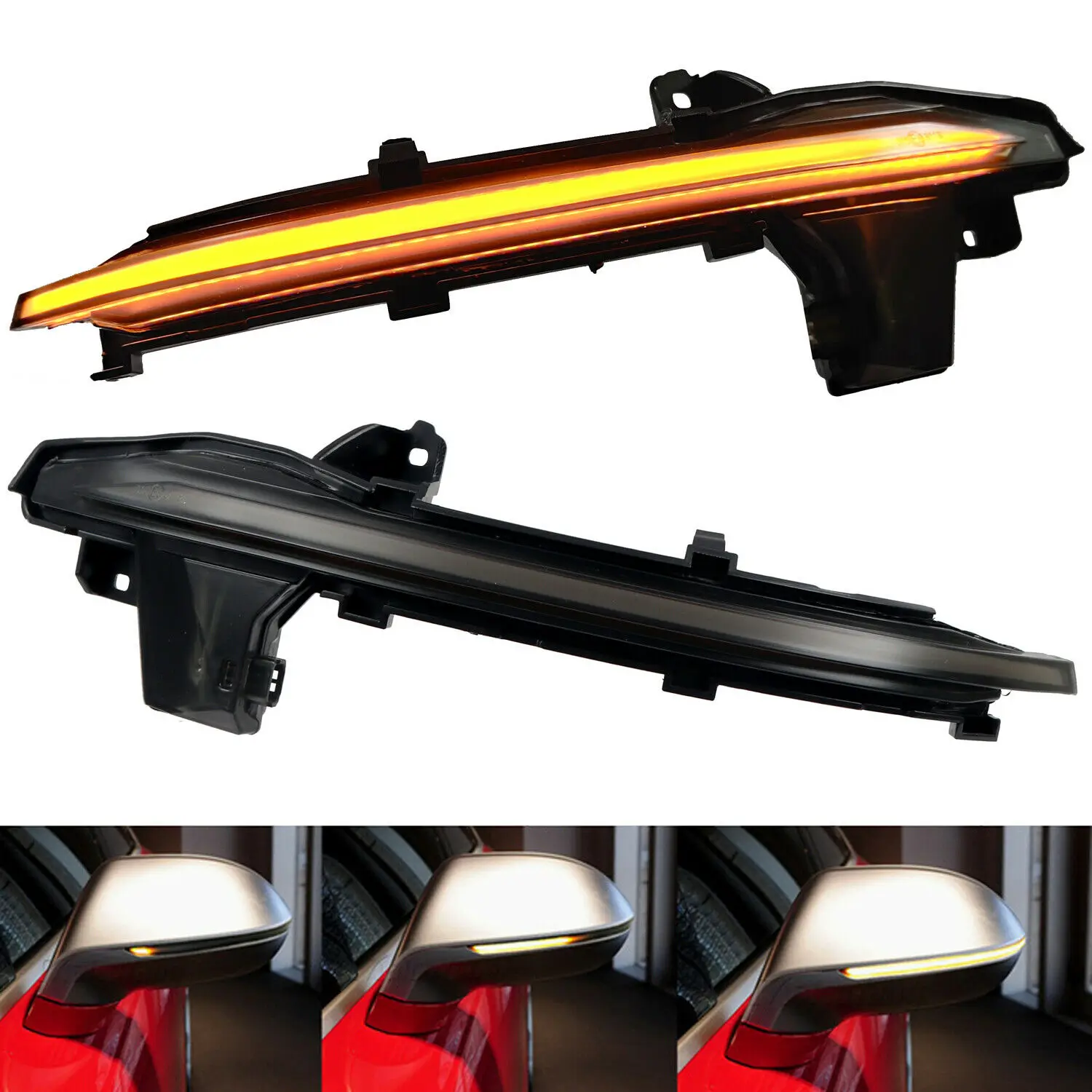

LHD LED Side Mirror Dynamic Turn Signal Light For Audi A6 C8 / A7 RS7 / A8 S8