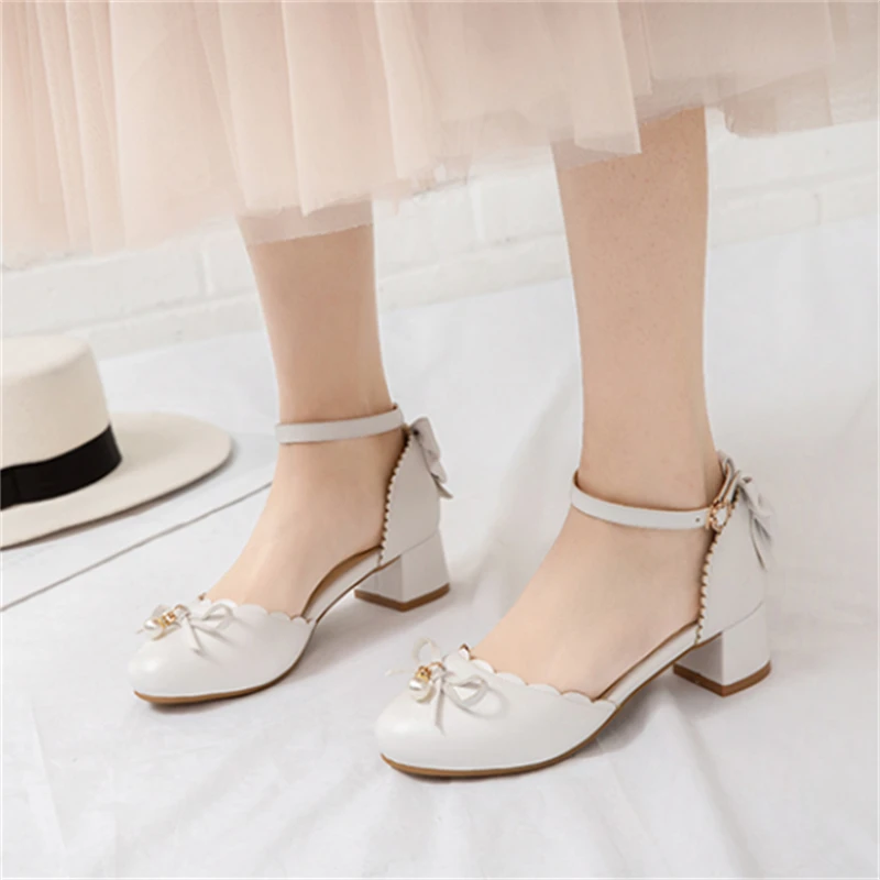 

New Girls High Heels Performance Children Leather Shoes Princess Party Dance Baby Casual Comfortable Kids Black 041