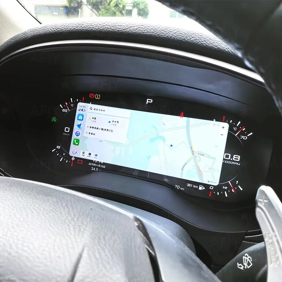 Фото Цифровая приборная панель AL CarPlay для Ford Mondeo 2013-2021, виртуальный кокпит, спидометр, система Linux №3